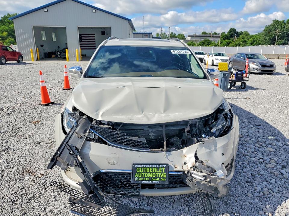 2017 Chrysler Pacifica VIN 2C4RC1GG4HR595508 COPART salvage auction — FRONT END, Oh - Cert Of Title-Salvage, sold $1,300 on 2026-07-17 (photo 5)