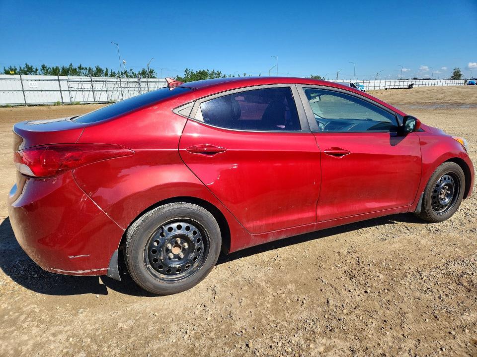 2013 Hyundai Elantra VIN 5NPDH4AE9DH305761 COPART salvage auction — SIDE, Ab - Bos - Salvage, sold $2,150 on 2026-07-02 (photo 3)
