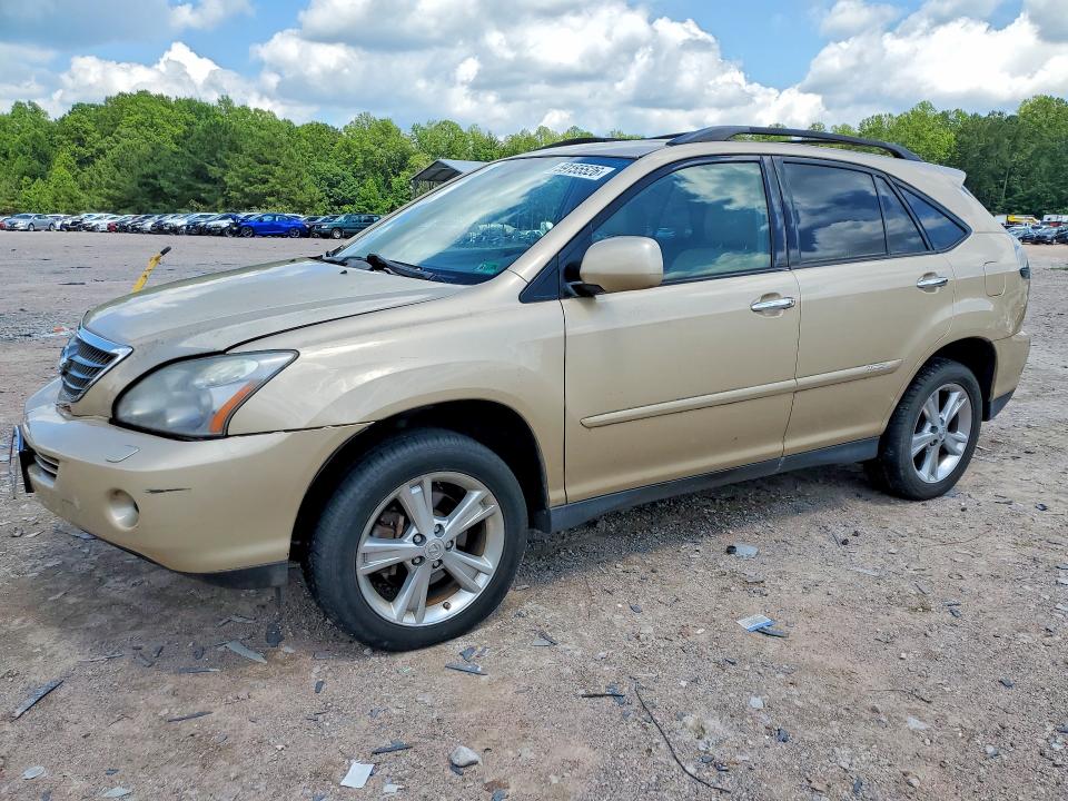 2008 Lexus Rx 400h VIN JTJHW31U282044311 COPART salvage auction — FRONT END, VA - CERT OF TITLE - SALVAGE, sold $925 on 2026-07-20 (photo 1)