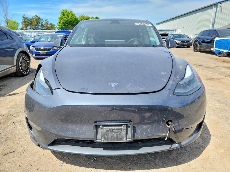 2023 Tesla Mdl y VIN 7SAYGDEE9PF775471 COPART salvage auction — FRONT END, ON - PERMIT NO BRAND - UNFIT, sold $6,100 on 2026-07-21 (photo 5)