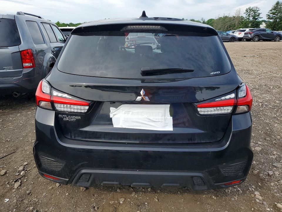 2024 Mitsubishi Outlander sport VIN JA4ARUAU8RU017261 COPART salvage auction — ROLLOVER, Fl - Certificate Of Destruction (P), sold $3,200 on 2026-07-08 (photo 6)