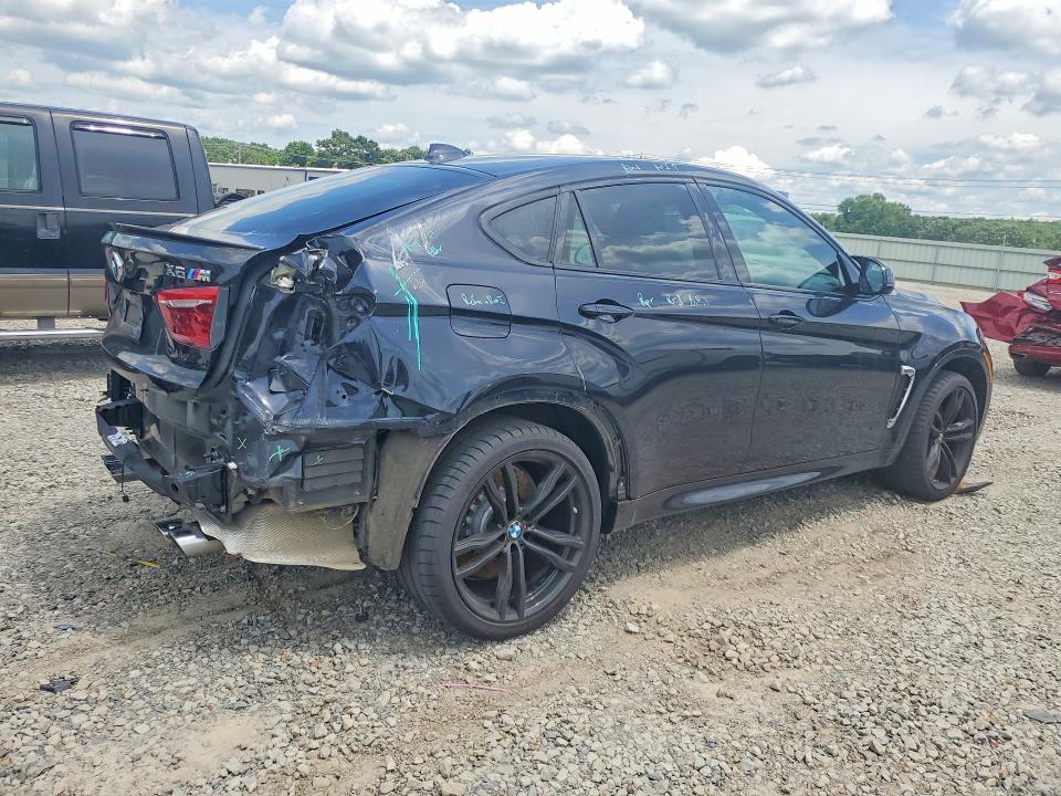 2019 BMW X6 VIN 5YMKW8C50KLR38425 COPART salvage auction — REAR END, Ar - Cert Of Title-Salvage, sold $175 on 2026-07-22 (photo 3)