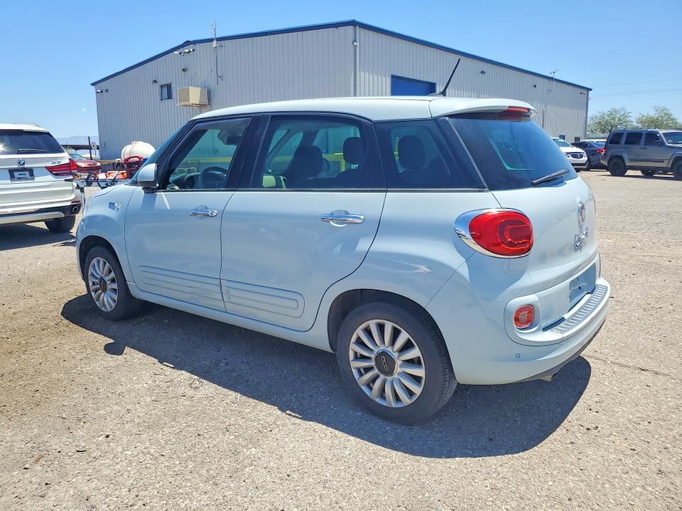 2014 Fiat 500l VIN ZFBCFABH7EZ028159 COPART salvage auction — MECHANICAL, Az - Certificate Of Title, sold $700 on 2026-07-10 (photo 2)
