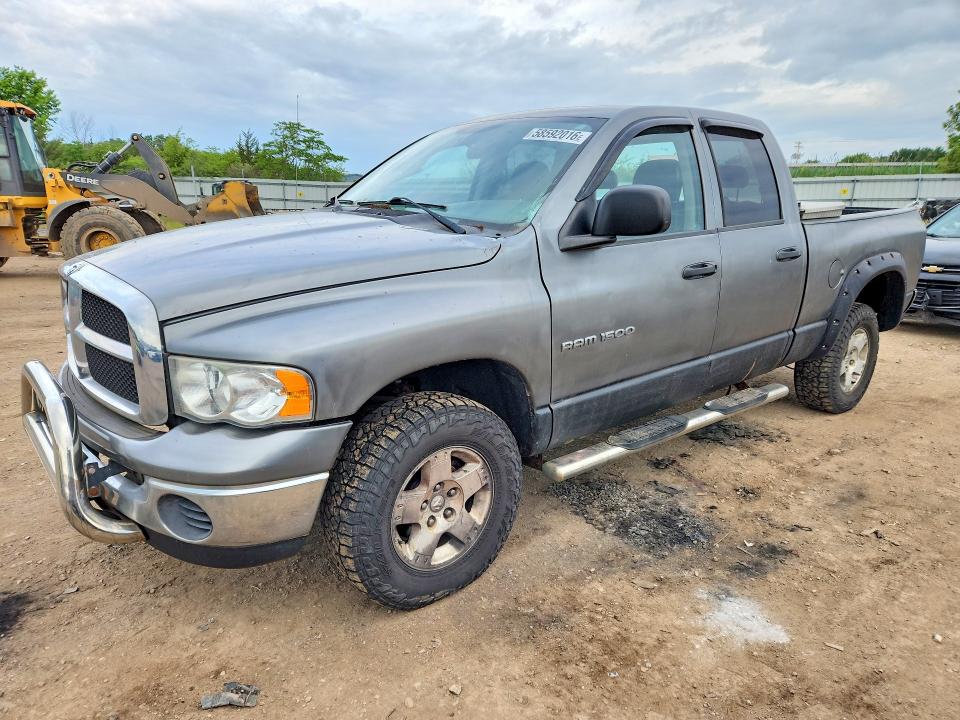 2005 Dodge Ram VIN 1D7HU18D25J577642 COPART salvage auction — ROOF, Oh - Cert Of Title-Salvage, sold $90 on 2026-07-23 (photo 1)