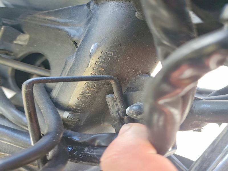 2017 Kawasaki Ex300 VIN JKAEX8A1XHDA31703 COPART salvage auction — FRONT END, Fl - Cert Of Title Slvg Rebuildable, sold $350 on 2026-07-09 (photo 9)