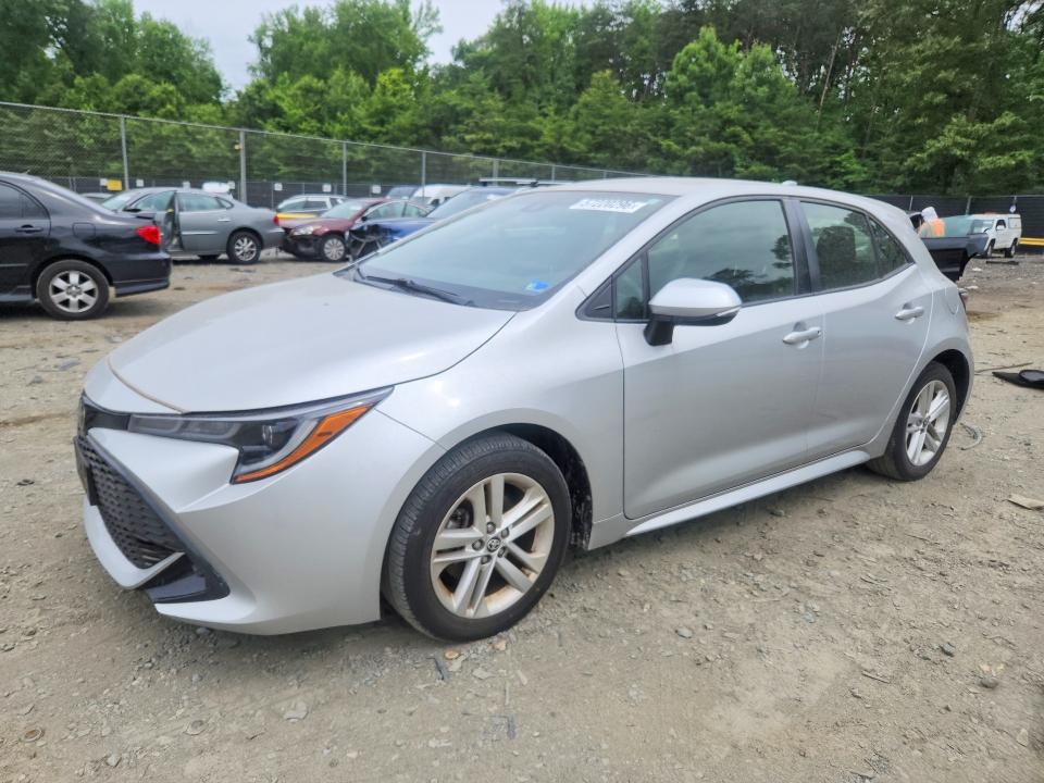 2019 Toyota Corolla VIN JTNK4RBE6K3040154 COPART salvage auction — REAR END, Va - Cert Of Title - Salvage, sold $3,700 on 2026-07-07 (photo 1)