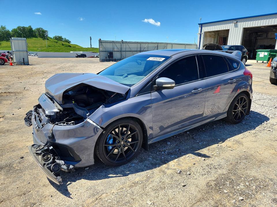 2017 Ford VIN WF0DP3TH5H4125903 COPART salvage auction — FRONT END, Wi - Certificate Of Title, sold $6,700 on 2026-07-21 (photo 1)