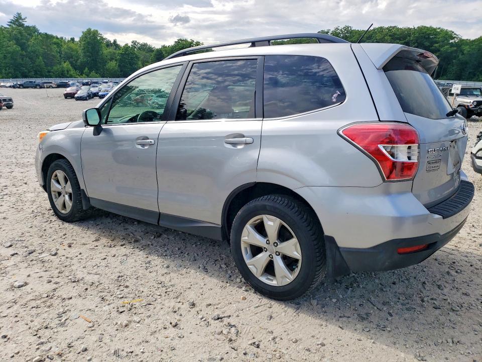 2015 Subaru Forester VIN JF2SJAHCXFH488170 COPART salvage auction — REAR END, Ma - Cert Of Title-Reconstrctd Coll, sold $450 on 2026-07-15 (photo 2)