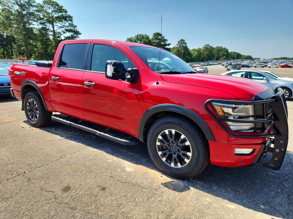 2021 Nissan TITAN VIN 1N6AA1ED0MN503407 COPART salvage auction — MECHANICAL, Al - Certificate Of Title, sold $7,100 on 2026-07-27 (photo 4)