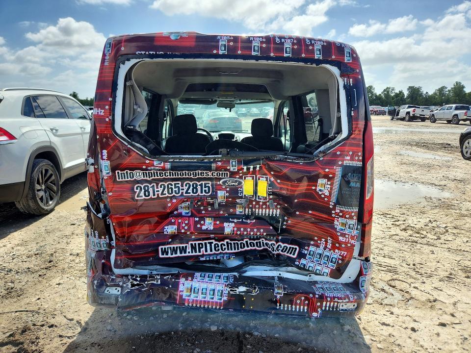 2015 Ford VIN NM0AE8F71F1174636 COPART salvage auction — REAR END, Tx - Salvage Vehicle Title, sold $1,850 on 2026-07-29 (photo 6)
