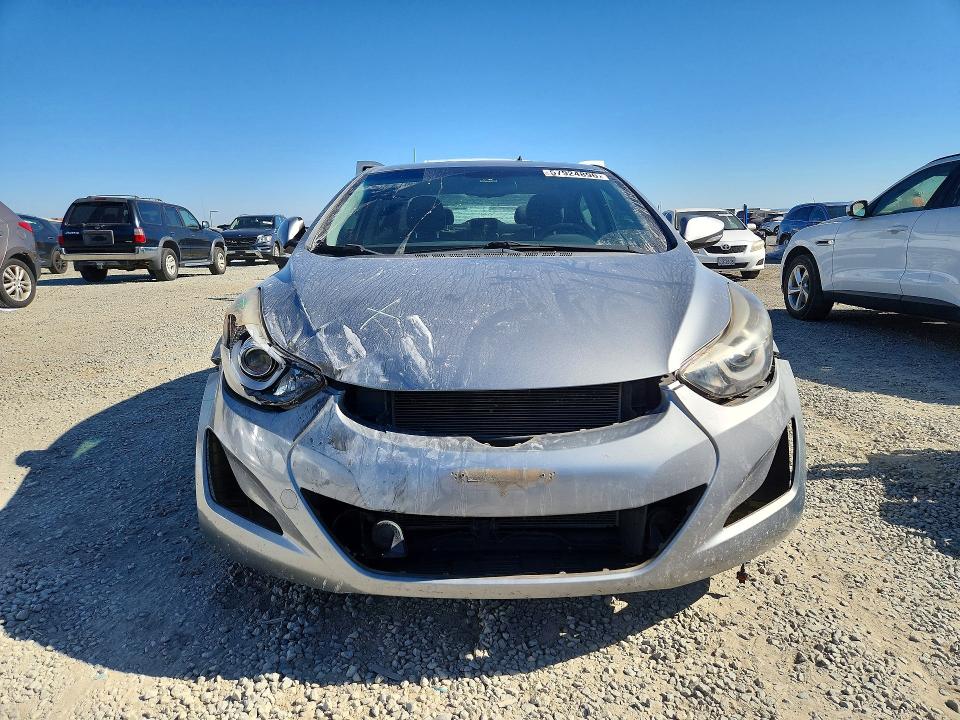 2014 Hyundai VIN KMHDH4AE3EU204461 COPART salvage auction — FRONT END, CA - SALVAGE CERTIFICATE, sold $1,800 on 2026-07-24 (photo 5)
