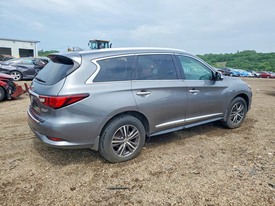 2019 Infiniti Qx60 VIN 5N1DL0MM2KC506979 COPART salvage auction — VANDALISM, Il - Salvage Certificate, sold $2,200 on 2026-07-10 (photo 3)