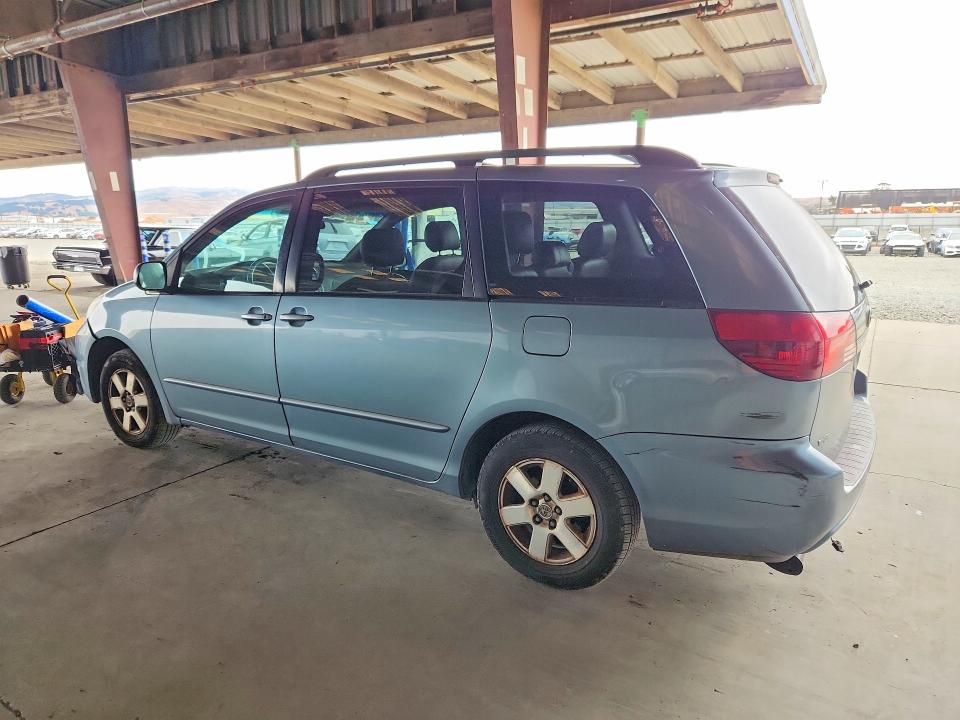 2005 Toyota Sienna VIN 5TDZA23C65S341008 COPART salvage auction — FRONT END, Ca - Salvage Certificate, sold $625 on 2026-07-20 (photo 2)