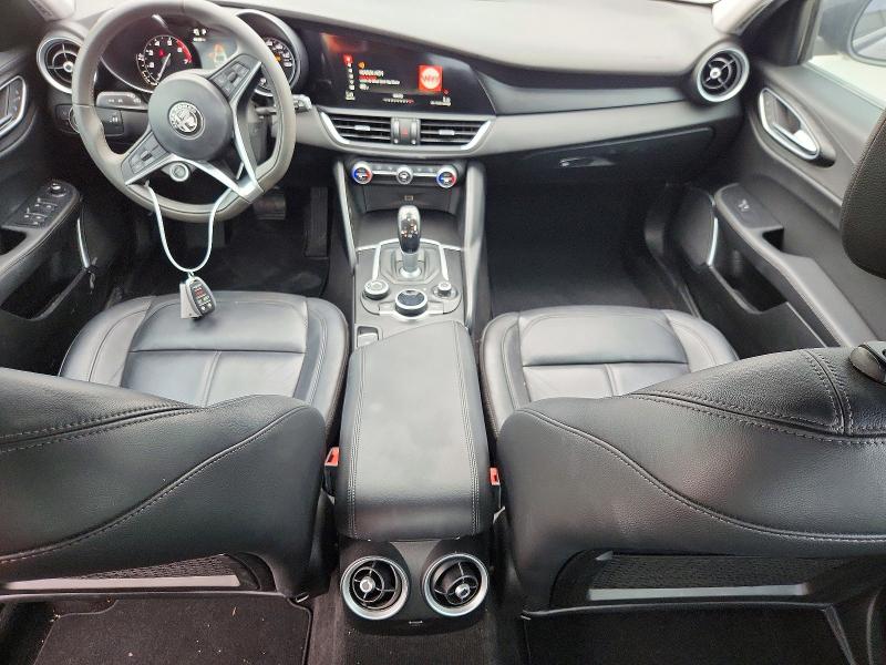 2018 Alfa romeo Giulia VIN ZARFAEBN8J7566189 COPART salvage auction — FRONT END, Tx - Salvage Vehicle Title, sold $2,100 on 2026-07-28 (photo 8)