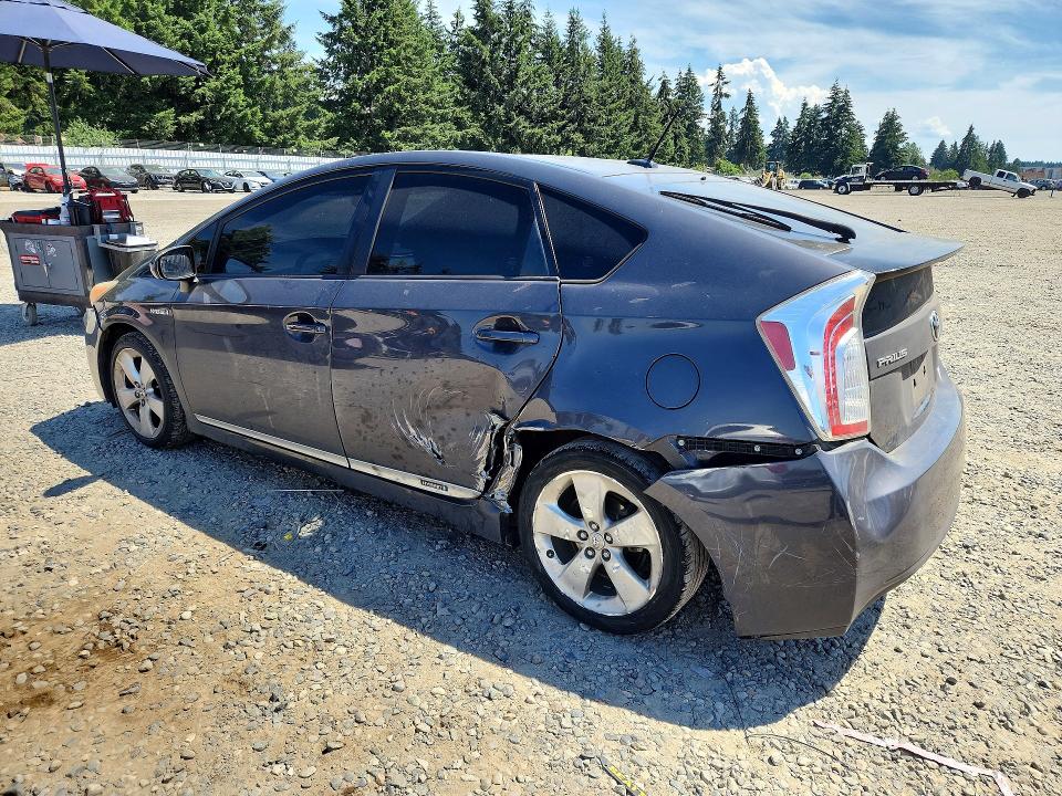 2012 Toyota Prius VIN JTDKN3DU9C5476439 COPART salvage auction — SIDE, Wa - Bill Of Sale, sold $2,500 on 2026-07-02 (photo 2)