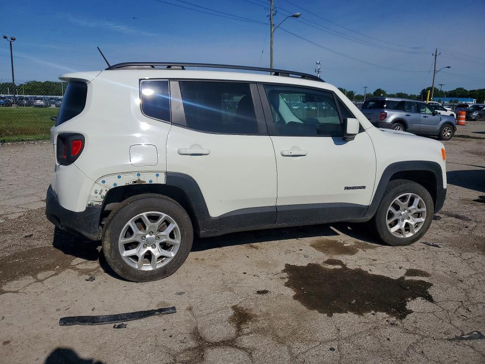 2016 Jeep Renegade VIN ZACCJBBT9GPC57501 COPART salvage auction — REAR END, In - Cert Of Title-Salvage Title, sold $2,550 on 2026-07-31 (photo 3)