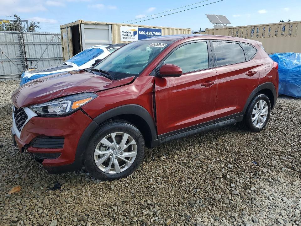 2020 Hyundai Tucson VIN KM8J2CA41LU087286 COPART salvage auction — FRONT END, CA - NON-REPAIRABLE VEHICLE CERT, sold $2,550 on 2026-07-15 (photo 1)