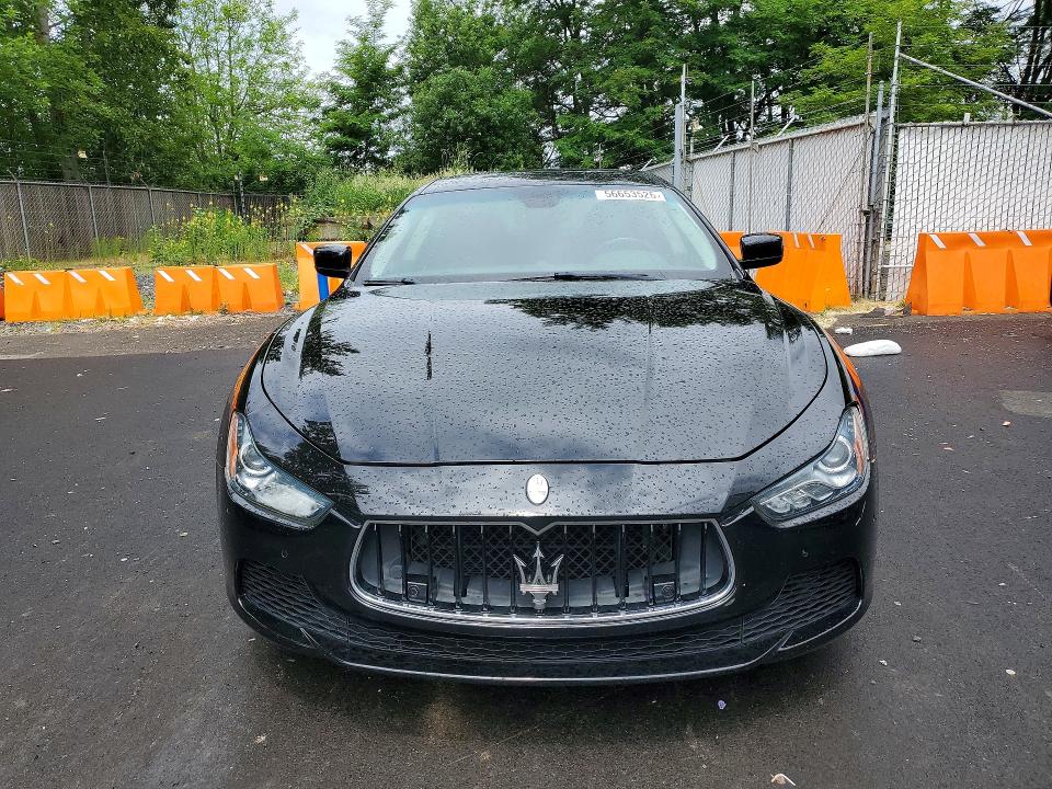 2014 Maserati Ghibli VIN ZAM57RTA0E1126740 COPART salvage auction — MINOR DENT/SCRATCHES, Or - Salvage Title Certificate, sold $5,800 on 2026-07-08 (photo 5)