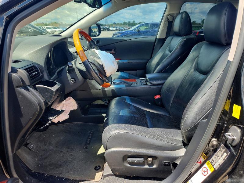2010 Lexus Rx VIN 2T2BK1BA6AC035482 COPART salvage auction — FRONT END, Mi - Certificate Of Title, sold $2,050 on 2026-07-28 (photo 7)