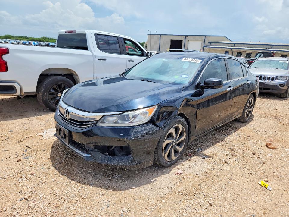 2016 Honda VIN 1HGCR2F82GA060217 COPART salvage auction — FRONT END, Tx - Salvage Vehicle Title, sold $3,400 on 2026-07-09 (photo 1)
