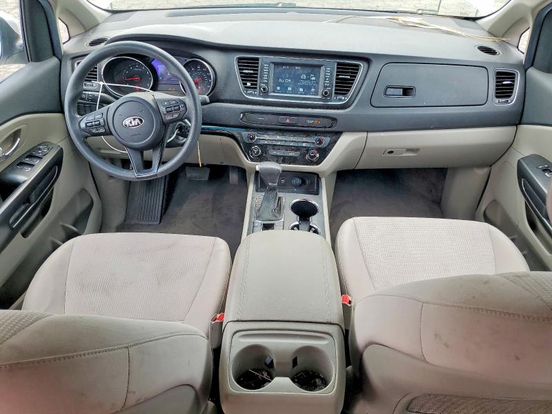 2021 Kia VIN KNDMB5C18M6675661 COPART salvage auction — REAR END, Salvage Title, sold $3,800 on 2026-07-17 (photo 8)