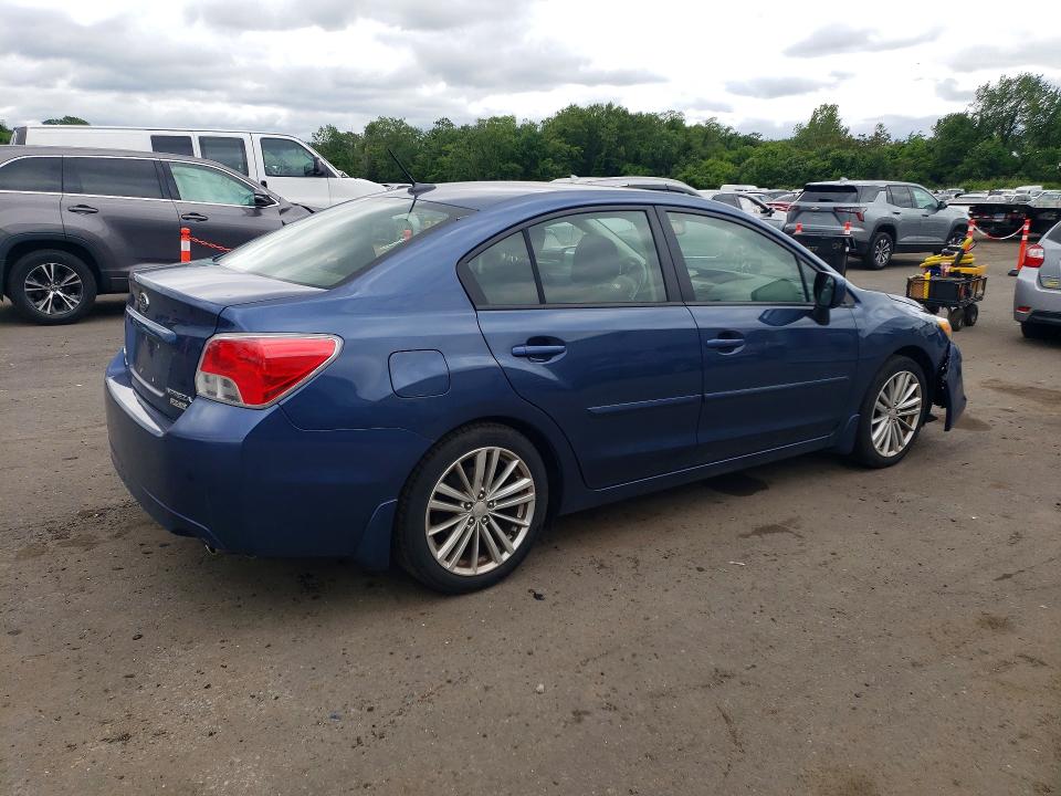 2012 Subaru Impreza VIN JF1GJAF61CH020329 COPART salvage auction — FRONT END, Ct - Cert Of Title-Salvage, sold $475 on 2026-07-24 (photo 3)