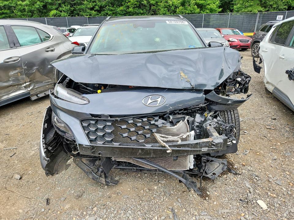 2022 Hyundai VIN KM8K3CAB6NU844413 COPART salvage auction — FRONT END, Md - Cert Of Salvage > 75% Damage, sold $1,600 on 2026-07-02 (photo 6)