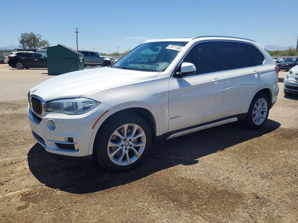 2014 BMW X5 VIN 5UXKR2C55E0C00396 COPART salvage auction — NORMAL WEAR, Az - Certificate Of Title, sold $3,450 on 2026-07-06 (photo 1)