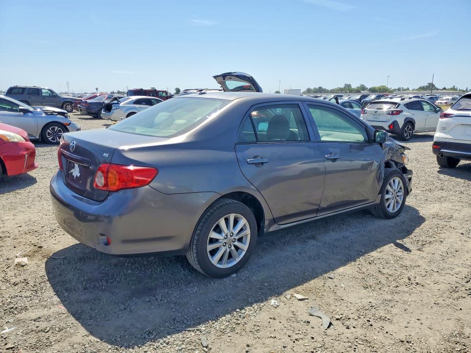 2010 Toyota Corolla VIN JTDBU4EE3AJ077367 COPART salvage auction — FRONT END, Ca - Salvage Certificate, sold $2,000 on 2026-07-09 (photo 3)