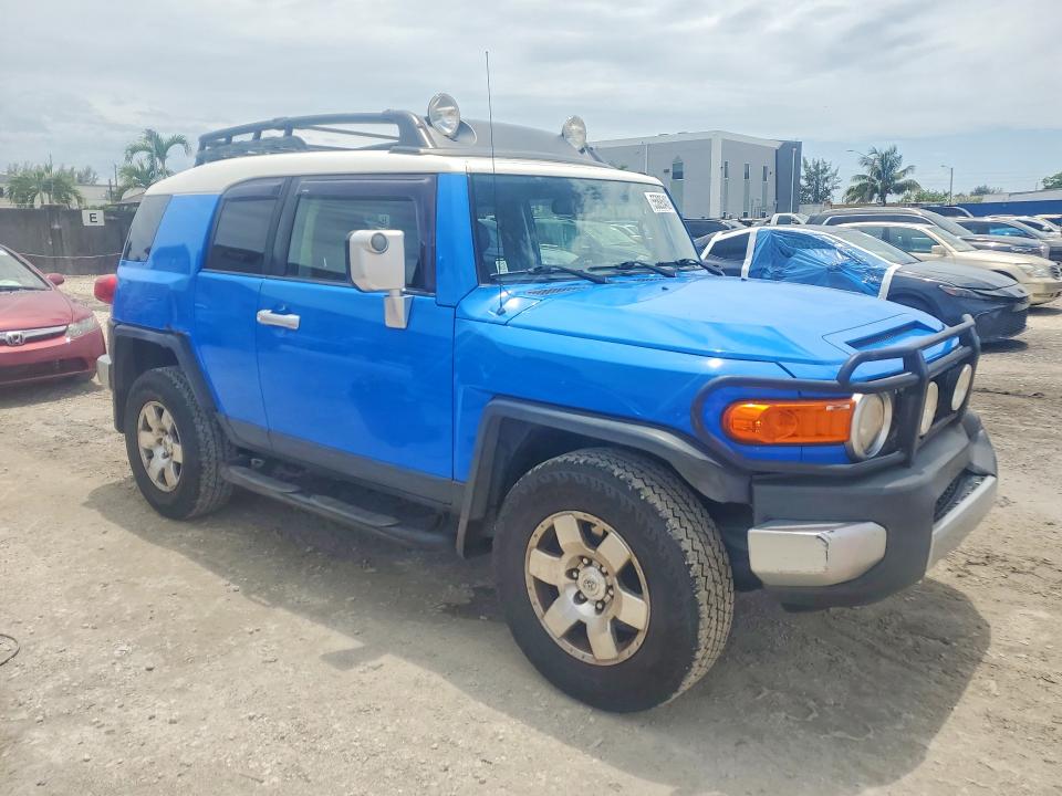 2007 Toyota Fj cruiser VIN JTEBU11F270097746 COPART salvage auction — FRONT END, Ga - Cert Of Title-Salvage, sold $5,500 on 2026-07-10 (photo 4)