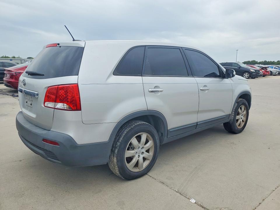 2011 Kia Sorento VIN 5XYKT3A10BG075724 COPART salvage auction — NORMAL WEAR, Sc - Certificate Of Title (P), sold $1,100 on 2026-07-09 (photo 3)