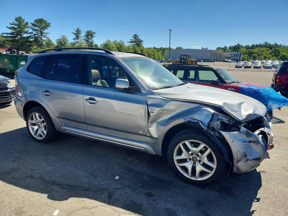 2006 BMW X3 VIN WBXPA93496WG81317 COPART salvage auction — FRONT END, Ri - Salvage Certificate Of Title, sold $425 on 2026-07-07 (photo 4)