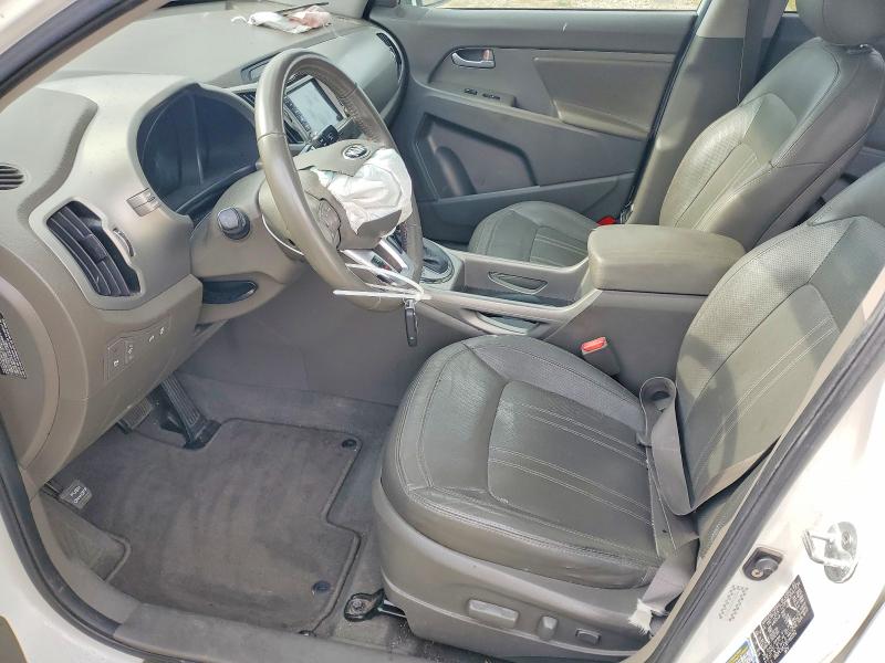 2013 Kia Sportage VIN KNDPC3A27D7461992 COPART salvage auction — FRONT END, Ca - Salvage Certificate, sold $1,650 on 2026-07-24 (photo 7)