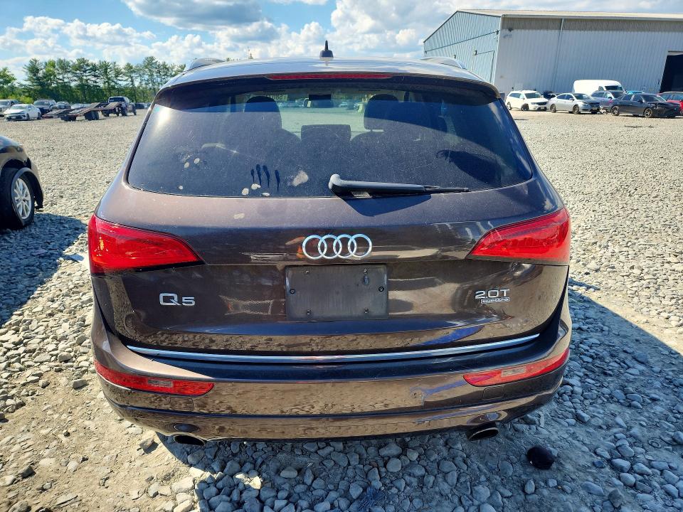 2015 Audi Q5 VIN WA1CFAFP8FA091537 COPART salvage auction — FRONT END, Nj - Cert Of Title-Salvage, sold $3,275 on 2026-08-01 (photo 6)