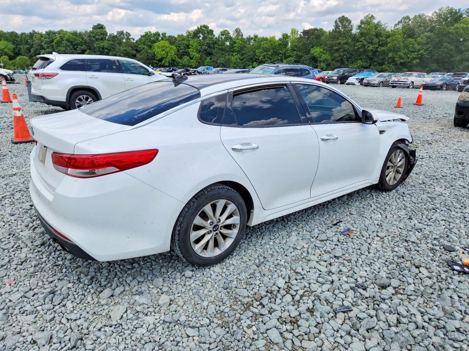 2016 Kia VIN 5XXGU4L37GG057675 COPART salvage auction — FRONT END, Nc - Dlr Only-Clean/Over 25% Damage, sold $725 on 2026-07-15 (photo 3)
