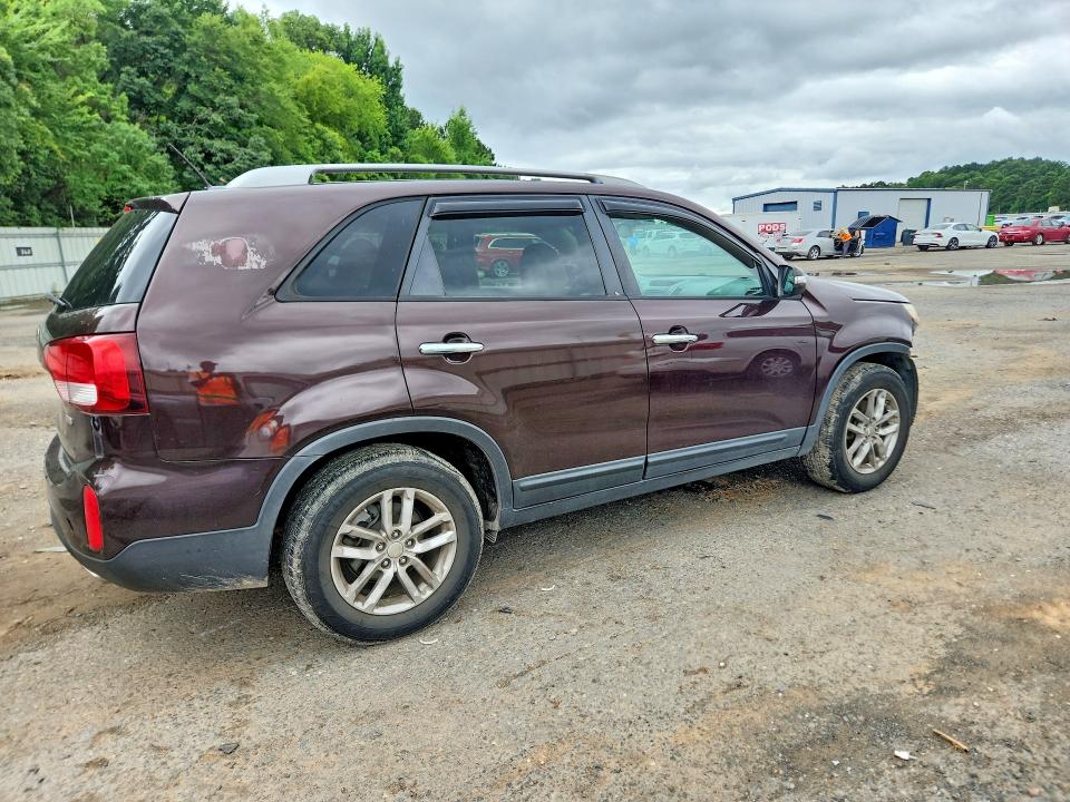 2015 Kia Sorento VIN 5XYKT4A66FG627685 COPART salvage auction — FRONT END, La - Cert Of Title-Salvage, sold $25 on 2026-07-23 (photo 3)