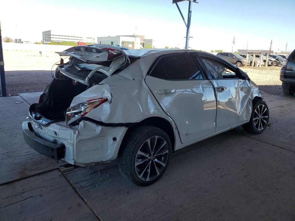2018 Toyota Corolla VIN 2T1BURHE0JC982296 COPART salvage auction — ROLLOVER, Az - Cert Of Title - Salvage, sold $750 on 2026-08-13 (photo 3)
