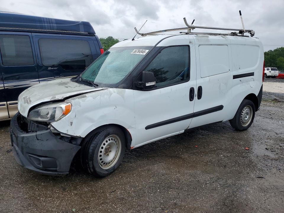 2017 Ram Promaster city VIN ZFBERFAB9H6H17283 COPART salvage auction — FRONT END, MD - CERT OF SALVAGE > 75% DAMAGE, sold $1,400 on 2026-07-28 (photo 1)