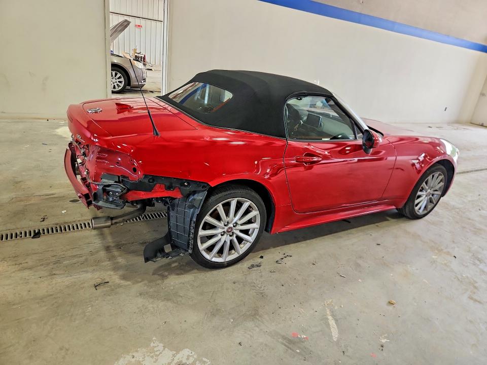 2020 Fiat 124 spider VIN JC1NFAEK2L0144087 COPART salvage auction — REAR END, Va - Cert Of Title - Salvage, sold $6,500 on 2026-07-02 (photo 3)