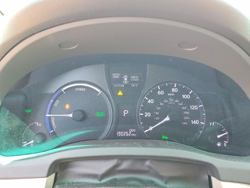 2014 Lexus Rx VIN JTJZB1BA6E2010053 COPART salvage auction — REAR END, Ca - Salvage Certificate, sold $4,700 on 2026-07-06 (photo 9)