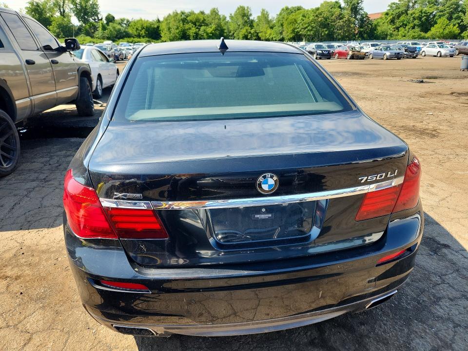 2013 BMW 7er VIN WBAYF8C58DD139716 COPART salvage auction — MECHANICAL, CT - CERT OF TITLE-REBUILT, sold $475 on 2026-07-24 (photo 6)