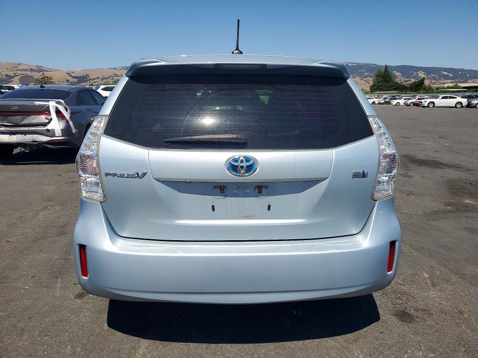 2014 Toyota Prius VIN JTDZN3EU8E3304544 COPART salvage auction — SIDE, Sc - Salvage Title, sold $3,800 on 2026-07-14 (photo 6)
