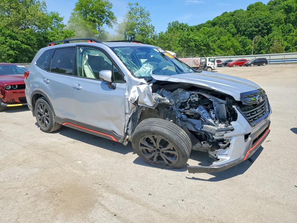 2024 Subaru Forester VIN JF2SKAGC9RH465210 COPART salvage auction — FRONT END, Pa - Certificate Of Salvage, sold $3,100 on 2026-07-02 (photo 4)