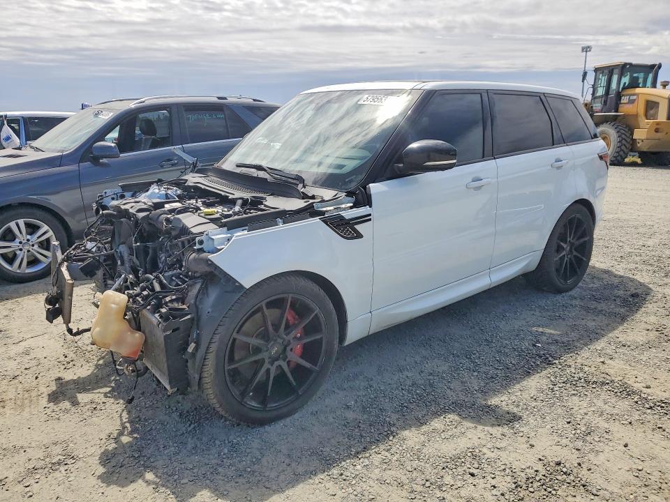 2014 Land rover RANGE ROVER VIN SALWV2TF0EA350665 COPART salvage auction — FRONT END, Ca - Dis/Dlr/Exp Only Lien Papers, sold $2,750 on 2026-07-02 (photo 1)