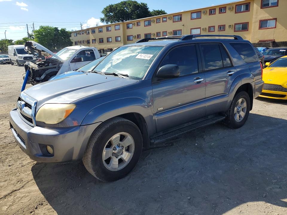 2006 Toyota 4runner VIN JTEZU14R860068691 COPART salvage auction — MINOR DENT/SCRATCHES, Fl - Certificate Of Title, sold $3,250 on 2026-07-07 (photo 1)