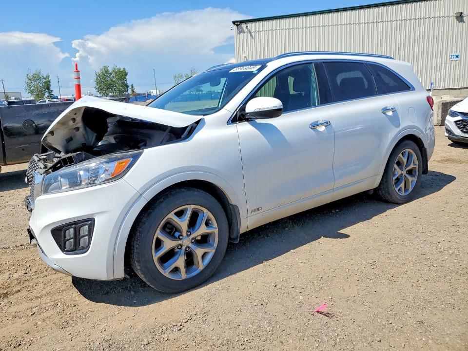 2017 Kia Sorento VIN 5XYPKDA53HG326987 COPART salvage auction — FRONT END, Ab - Bos - Salvage, sold $1,450 on 2026-07-14 (photo 1)