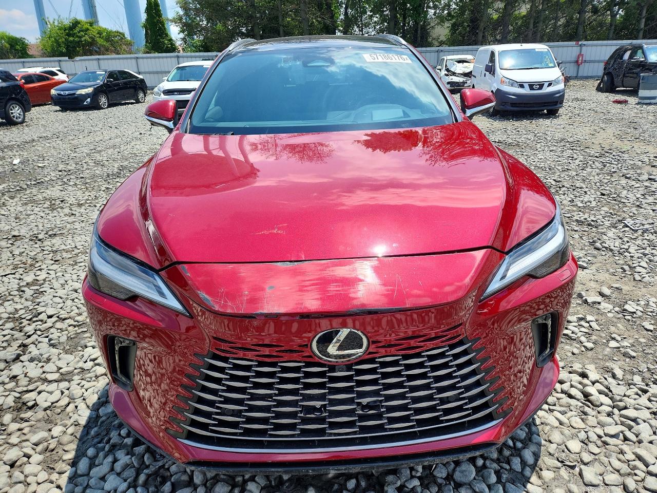2024 Lexus Rx 350 VIN 2T2BAMCA4RC069760 COPART salvage auction — Vandalized, NJ - CERT OF TITLE-SALVAGE, sold $29,500 on 2026-06-24 (photo 5)