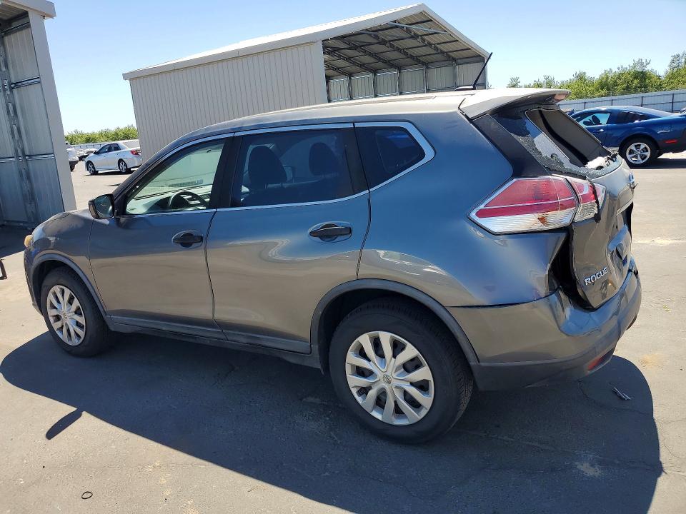 2016 Nissan Rogue sport VIN KNMAT2MTXGP648734 COPART salvage auction — REAR END, Ca - Salvage Certificate, sold $1,350 on 2026-07-09 (photo 2)