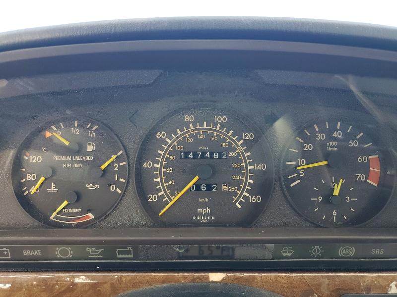 1991 Mercedes-benz 560 VIN WDBCA45E0MA594478 COPART salvage auction — MINOR DENT/SCRATCHES, CA - DIS/DLR/EXP ONLY CLEAN TITLE, sold $2,400 on 2026-07-24 (photo 9)