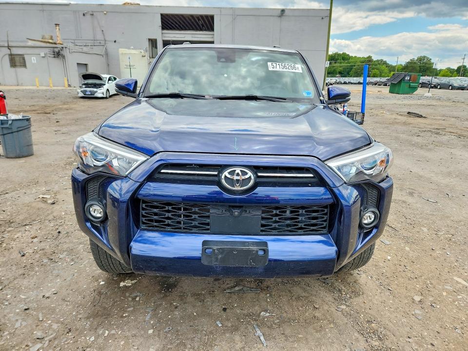 2023 Toyota 4runner VIN JTENU5JR8P6130969 COPART salvage auction — FRONT END, Va - Cert Of Title - Salvage, sold $14,400 on 2026-07-22 (photo 5)
